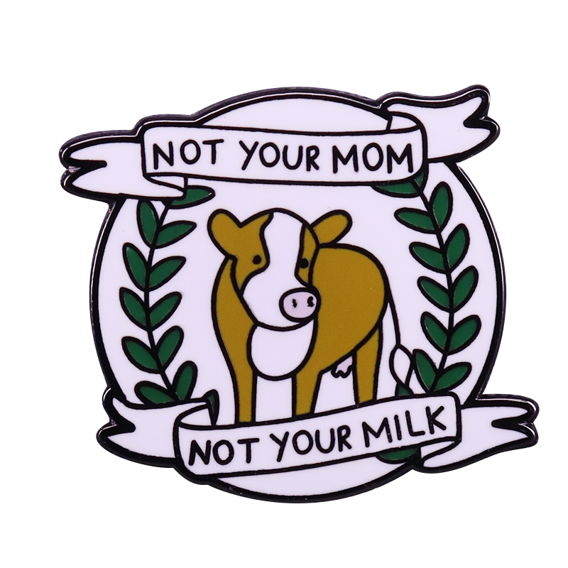Nutrition Fitness - Vegan Pin Animal Rights Brosche Machen