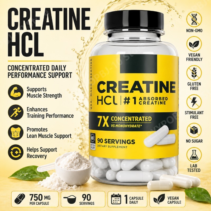 Kreatin HCl 750mg 90 Kapseln F – Nutrition Of Fitness Bewertung und Preis
