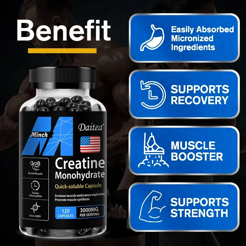 Daitea Creatine 3000 mg Monohy – Nutrition & Fitness Hub Bewertung und Preis