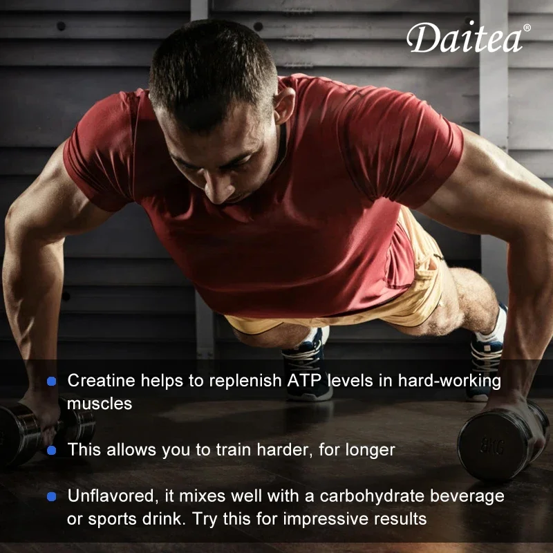 Daitea Creatine 3000 mg Monohy – Nutrition & Fitness Hub Bewertung und Preis