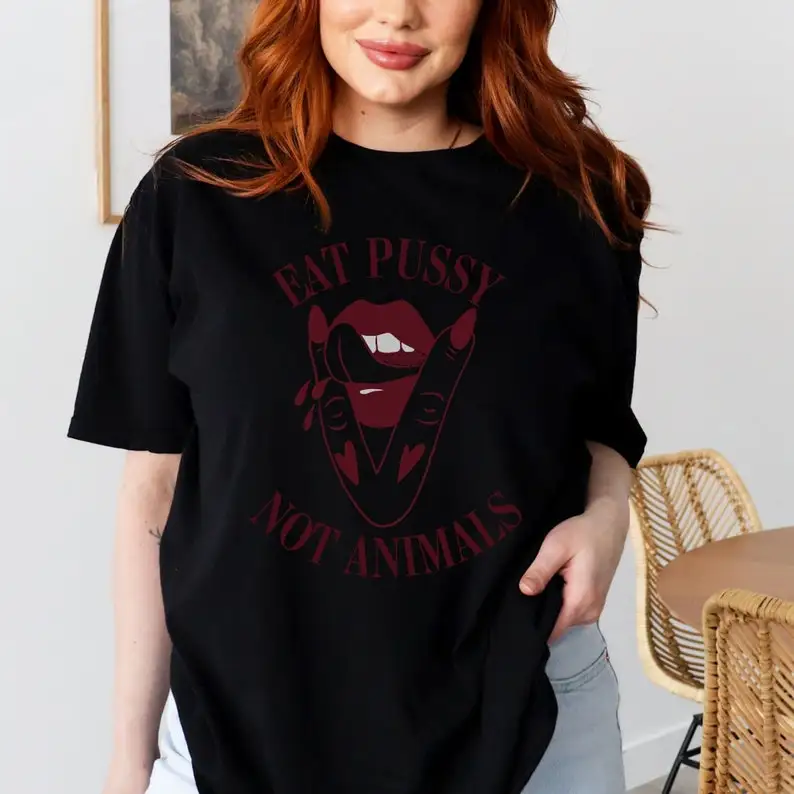 Unisex Vegan T-Shirt Eat Pssy  – Nutrition Fitness Bewertung und Preis