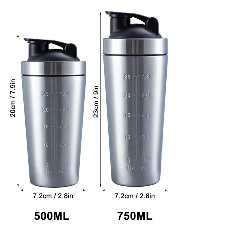 Edelstahl Protein Shaker Beche – Nutrition Of Fitness Bewertung und Preis
