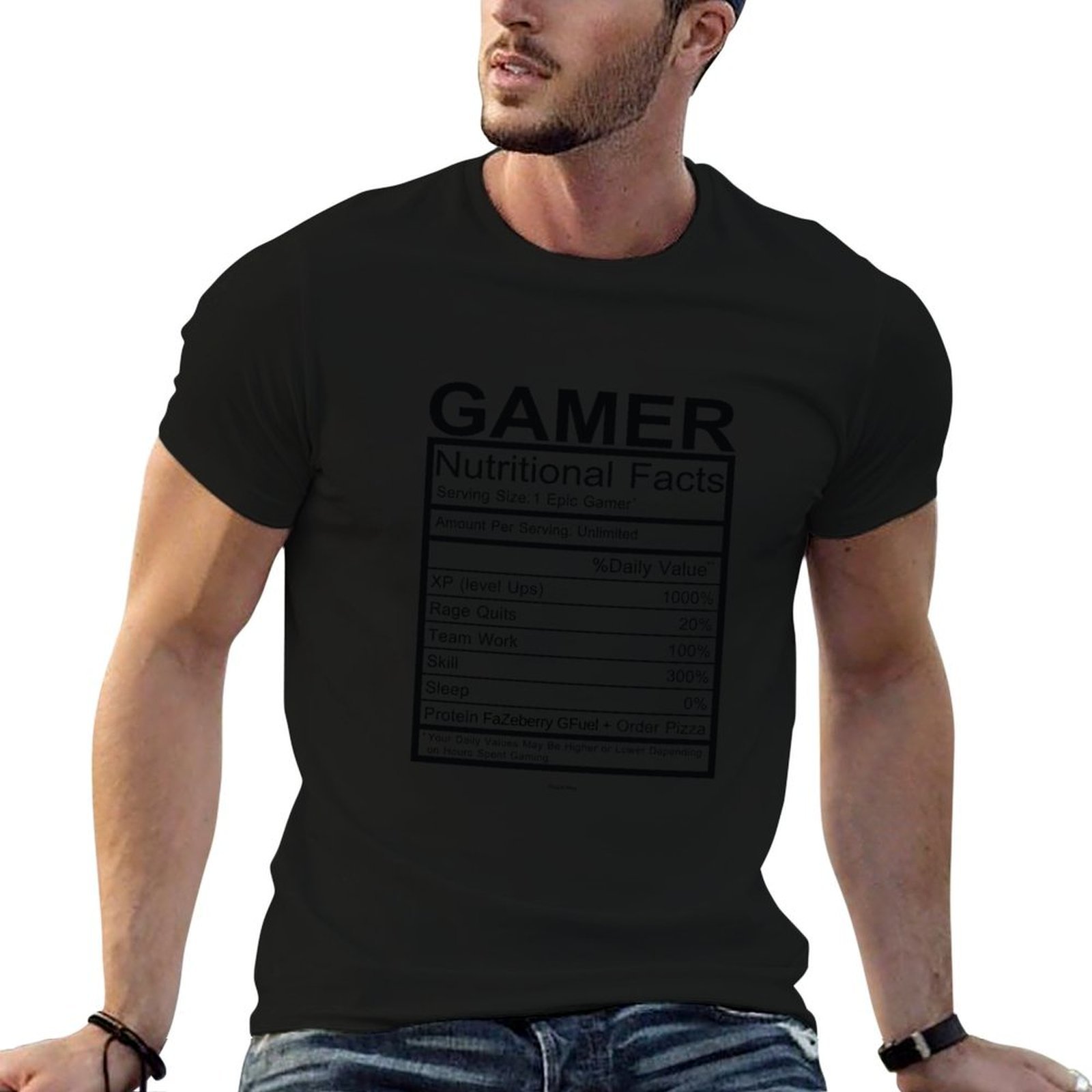 Gamer Nutritional Facts Chart  – Nutrition Fitness Bewertung und Preis