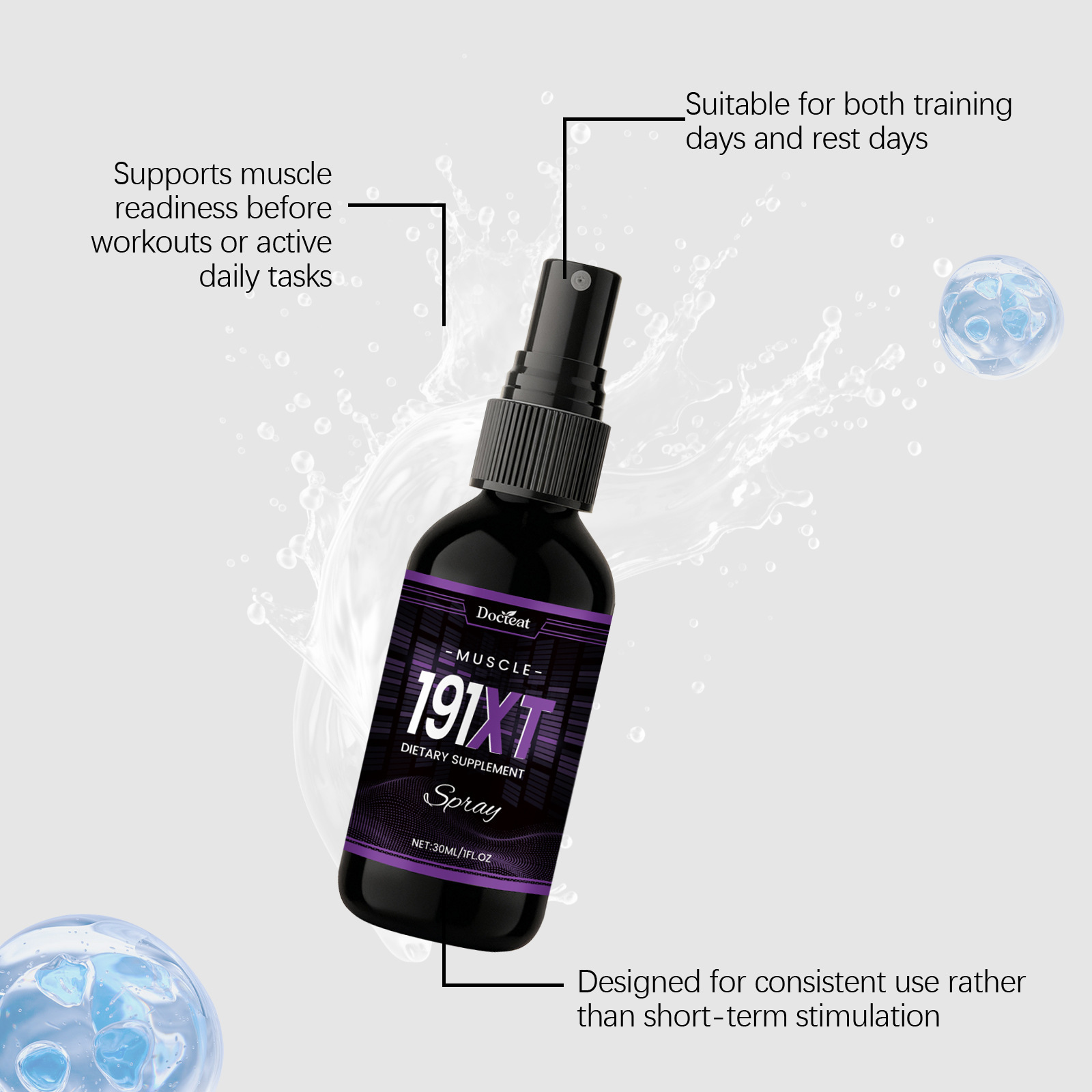 Muskelaufbauspray zur Steigeru – Nutrition Physical Fitness Bewertung und Preis