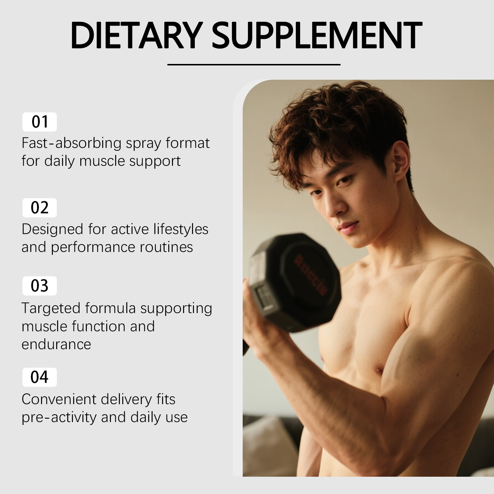 Muskelaufbauspray zur Steigeru – Nutrition Physical Fitness Bewertung und Preis