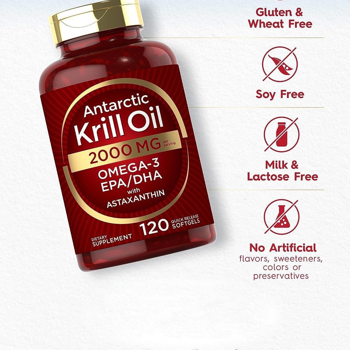 Krillöl-Weichkapseln ergänzen  – Nutrition Fitness Bewertung und Preis